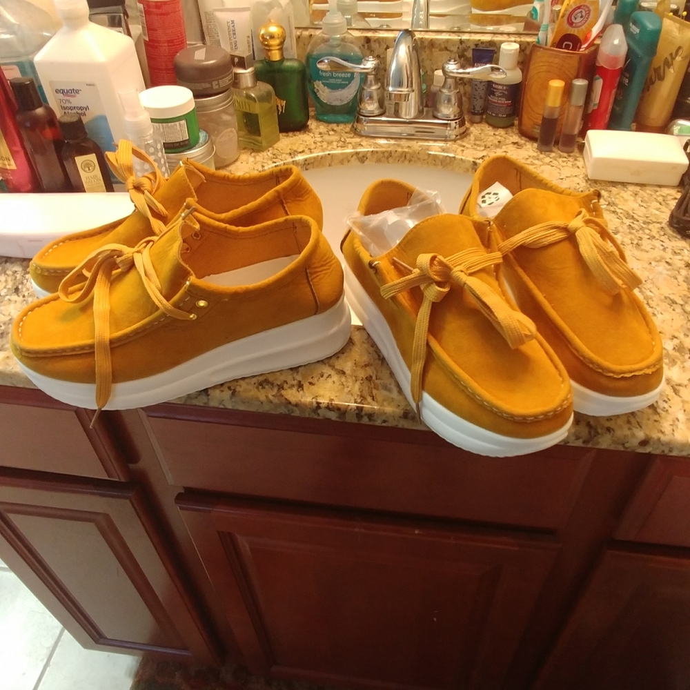 Brand new suede shoes men/women